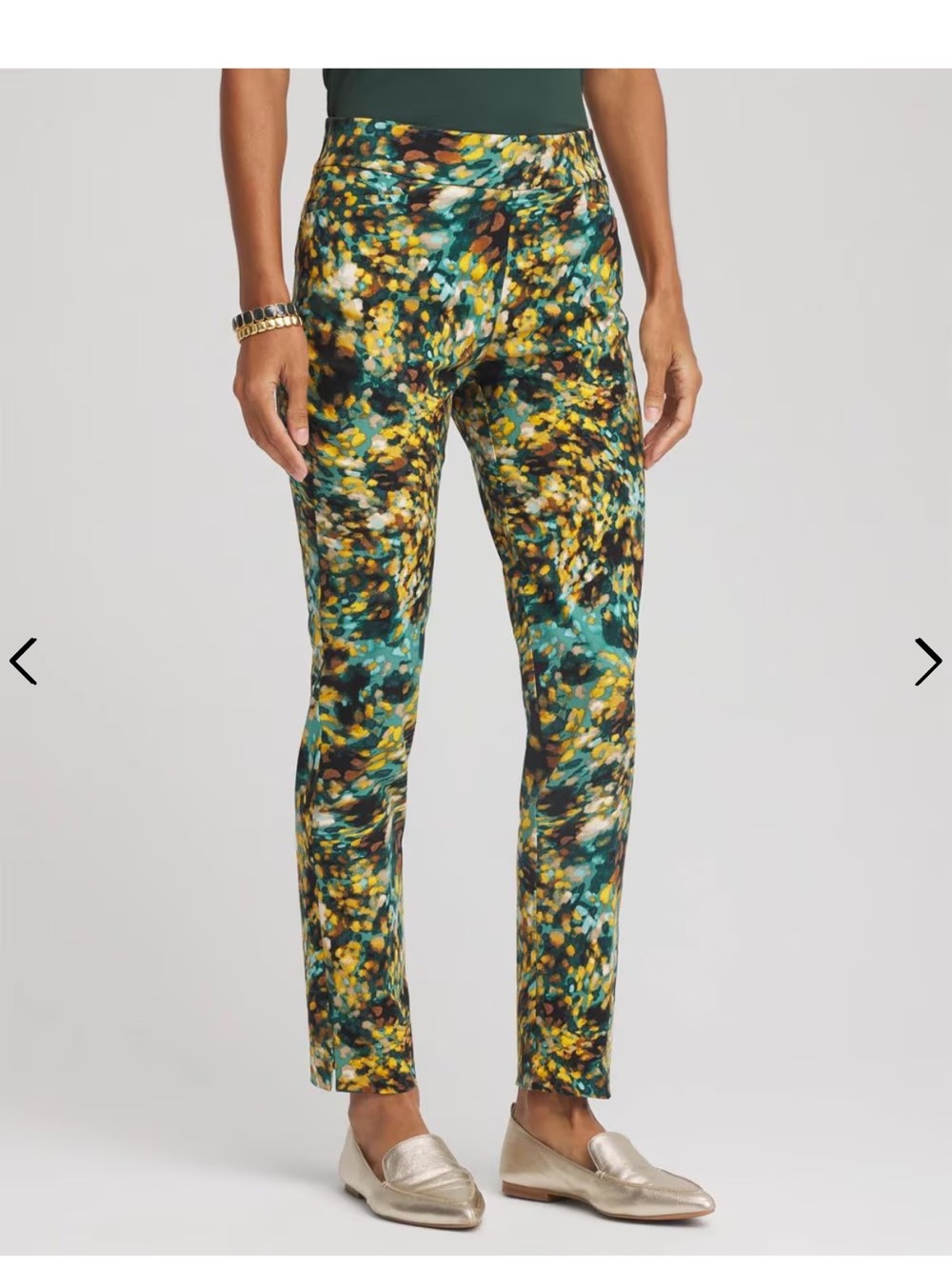 NWT Chicos Brigitte Slim Pull-On Ankle Pants Size 1.5